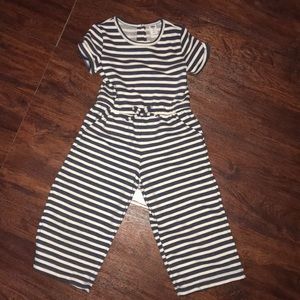 Girls Wide Leg Romper
